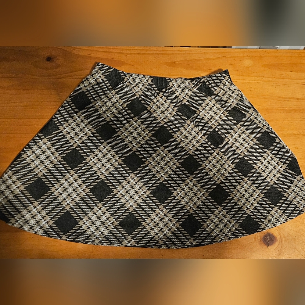 Plaid Skater Skirt